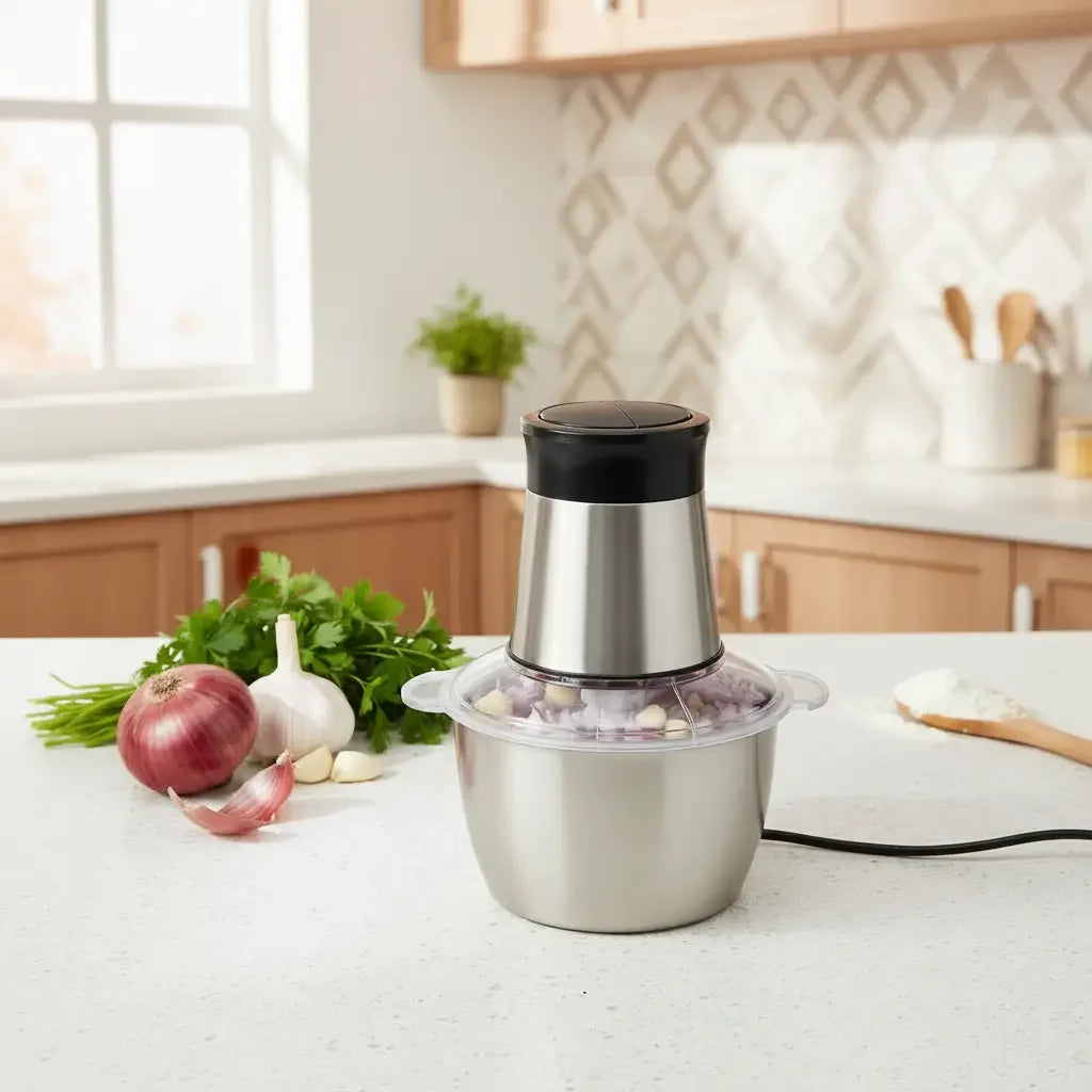 Electric Chopper 2L Stainless Steel