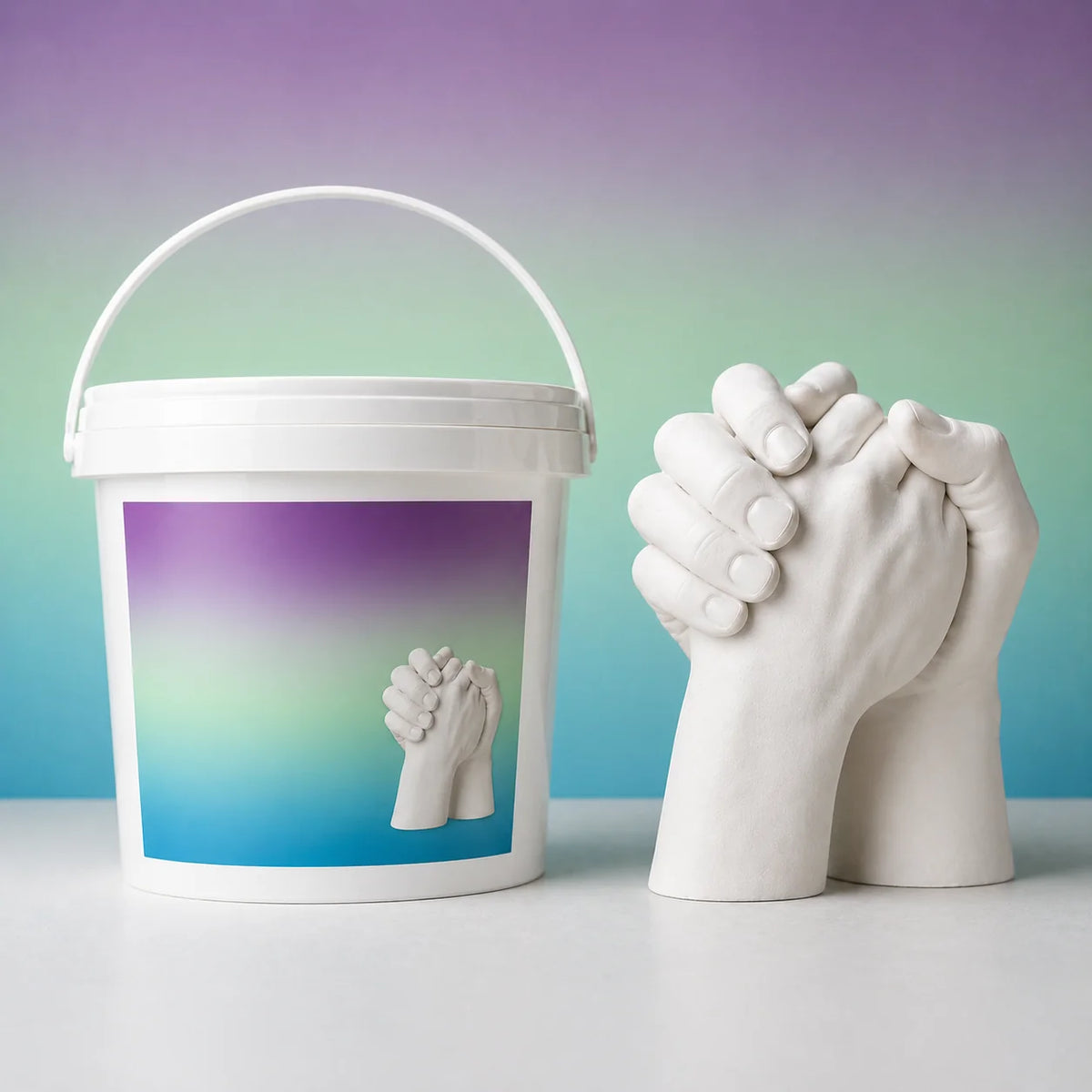 3D Handprint Plaster Set – A Touching Memory