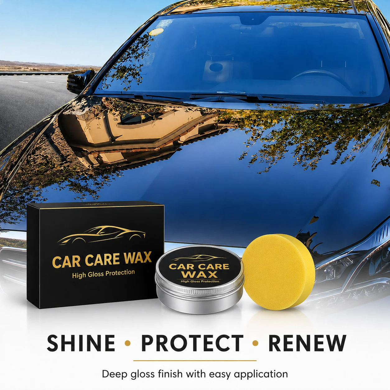 Ceramic Wax for Cars – Paint Protection & High Gloss