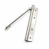 Quiet stainless steel door damper with soft-close function