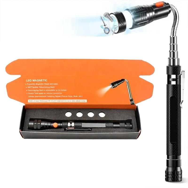 MagnaReach Magnetic Pickup Grabber with LED