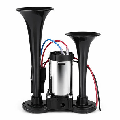 130dB Dual-Tone Air Horn with Compressor (12V)