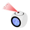 Projection Alarm Clock with LED Time & Temperature