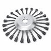 Carbon Steel Wire Brush Trimmer Head (Universal Fit)