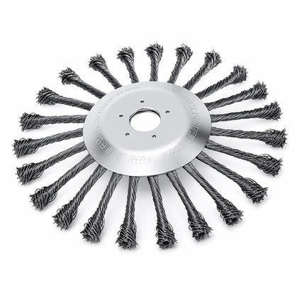 Carbon Steel Wire Brush Trimmer Head (Universal Fit)