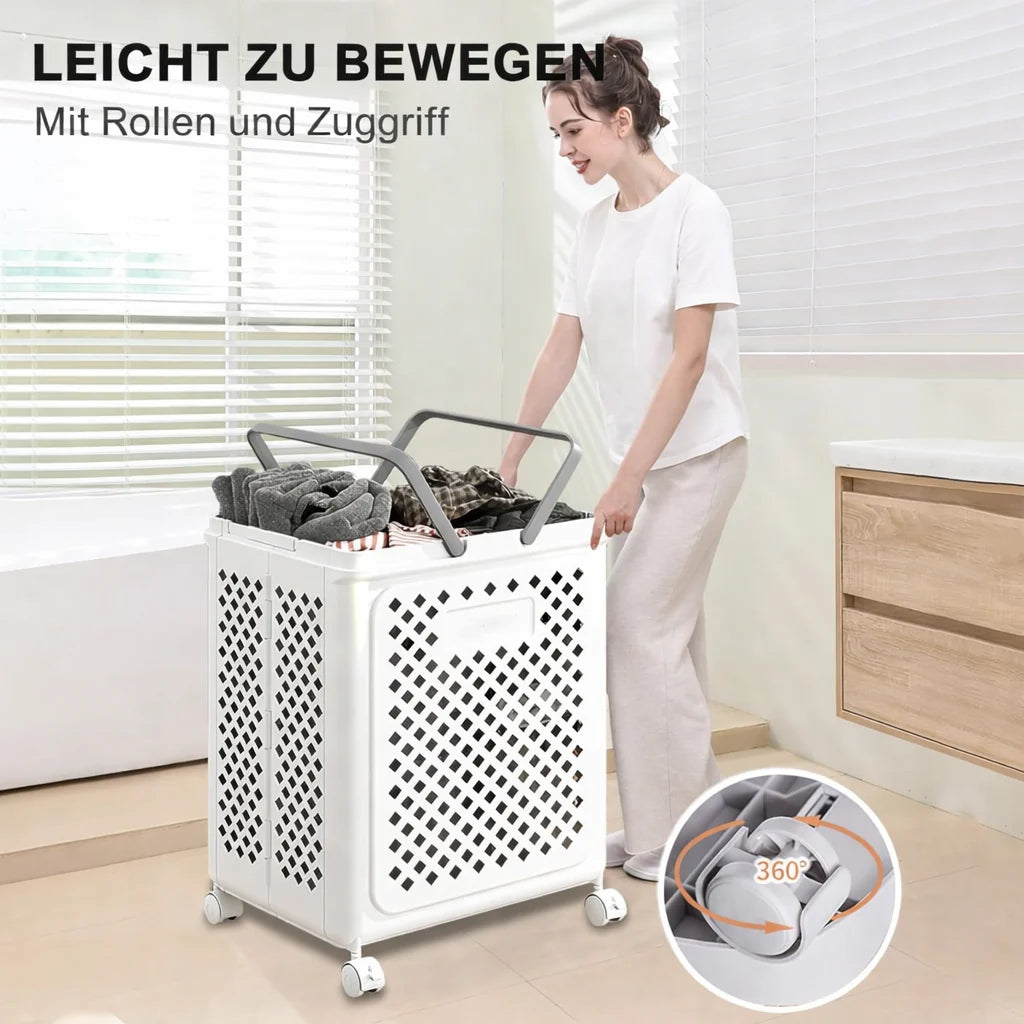 GlideEase™ Laundry Expert — Effortless Gliding for Stress-Free Housework and More Order in Your Everyday Life