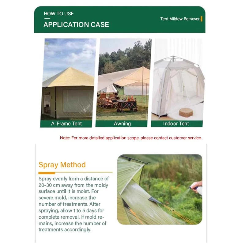 TentGuard Mold Remover for Tents & Awnings