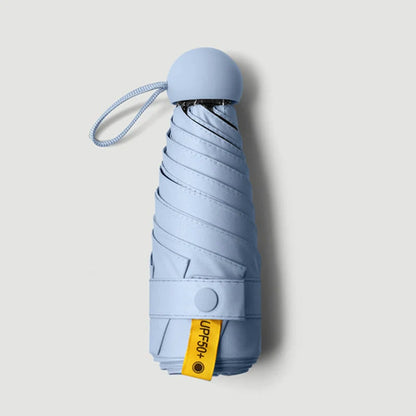 Capsule Pocket Umbrella with Sun Protection