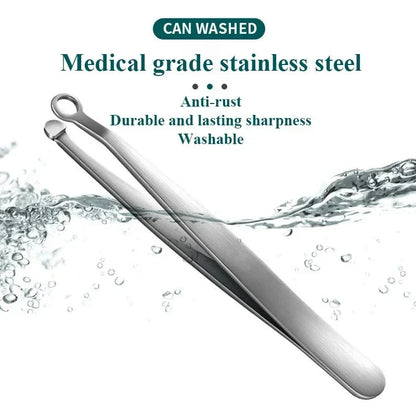 Nose Hair Scissors Stainless Steel with Rounded Tip