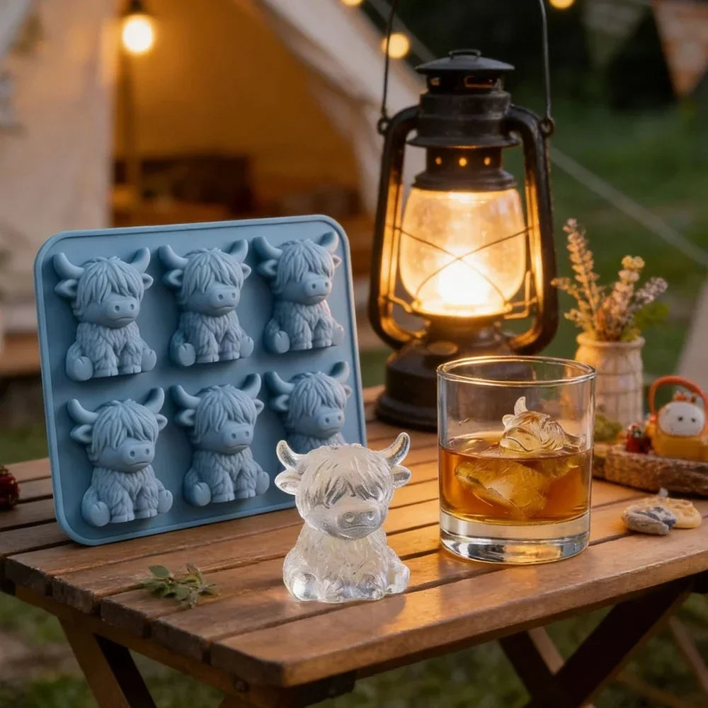Ice Cube Tray Highland Cattle
