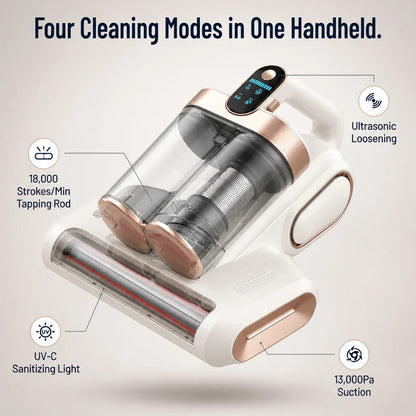 Cordless Mattress Cleaner with UV-C