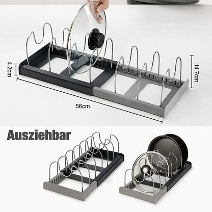KitchenClarity™ — Finally Effortless Perfect Organization for Your Favorite Pans and More!