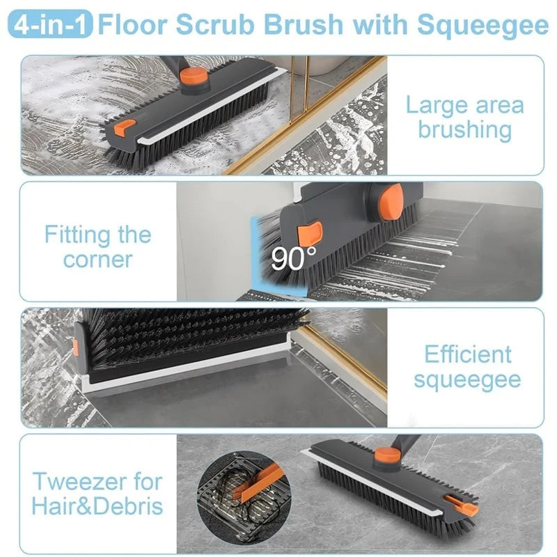 TurboScrub Cleaning Brush with 360° Head