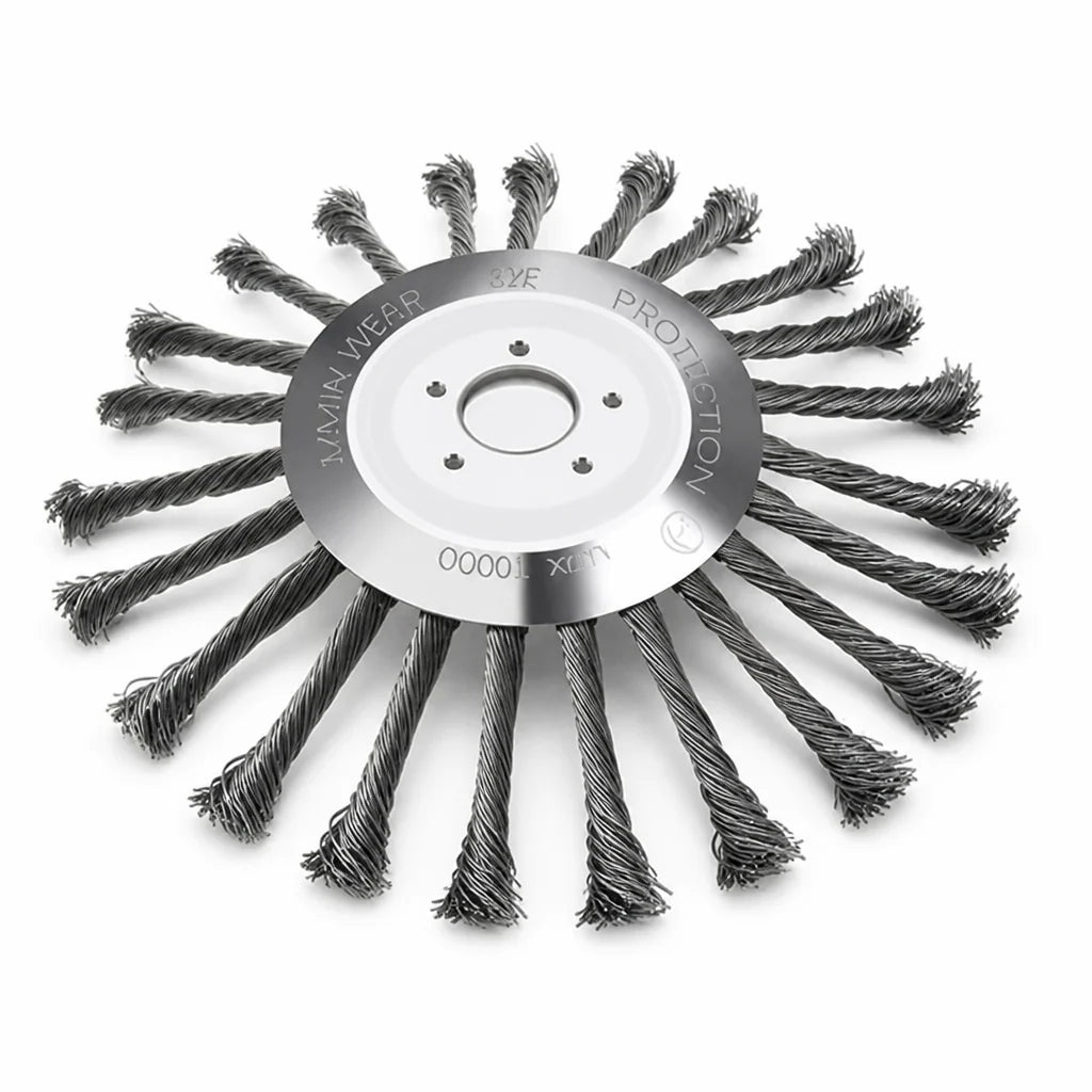Carbon Steel Wire Brush Trimmer Head (Universal Fit)