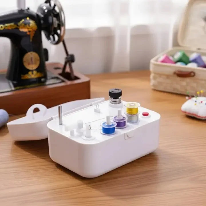 TurboSpin™ — spool in a flash, so your sewing flow never stops!