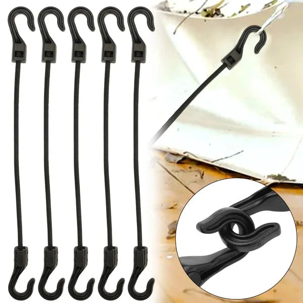 Bungee Cord with Double Hooks for Camping