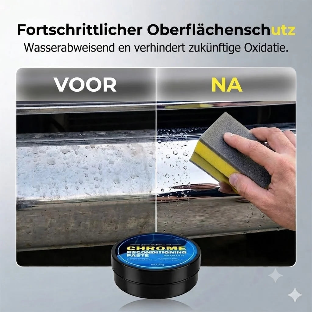 Chrome Repair Paste with Sponge 50g