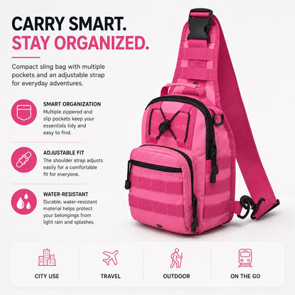 Unisex Sling Bag – Shoulder Bag for On the Go