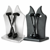 Knife sharpener for straight and serrated blades