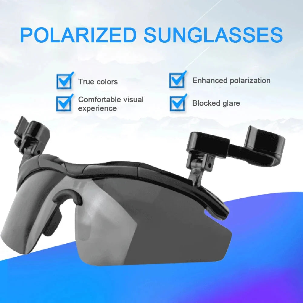 Clip-On Sunglasses with Hat Clip