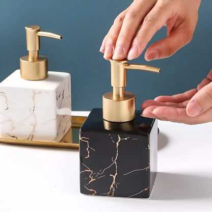 pureMarbelle Soap Dispenser with Marble Look