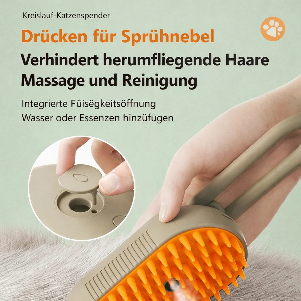 FurEase™ 3-in-1 Spray Brush — Transform Fur Care into a Stress-Free Pampering Ritual for Sparkling Clean Furniture and Happy Pets