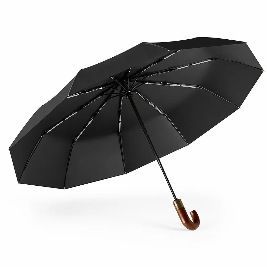 Windproof Automatic Umbrella with UPF50+ Protection