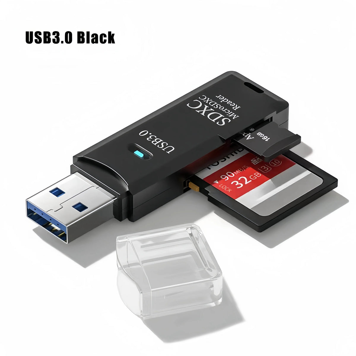 USB 3.0 Card Reader | SD & MicroSD Adapter