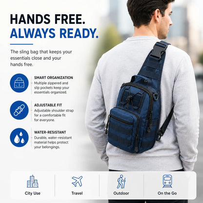 Unisex Sling Bag – Shoulder Bag for On the Go