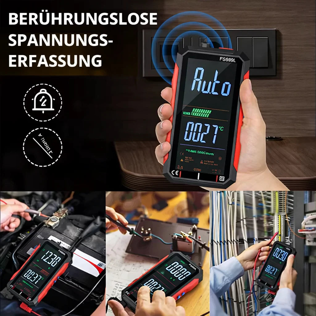 VoltGuard™ — Never change batteries again, always measure precisely, lightning-fast and safely!