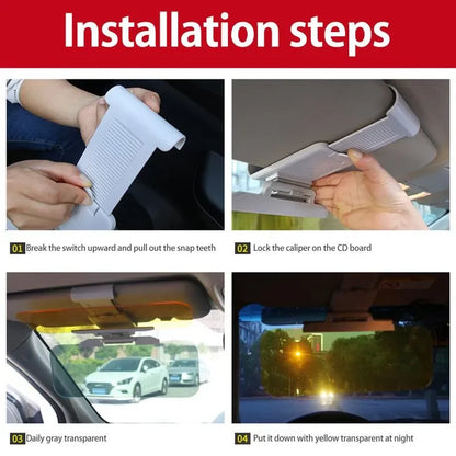 Car Sun Visor Against Glare