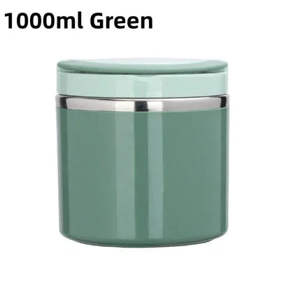 Stainless Steel Thermal Lunchbox with Handle – 630 ml & 1000 ml