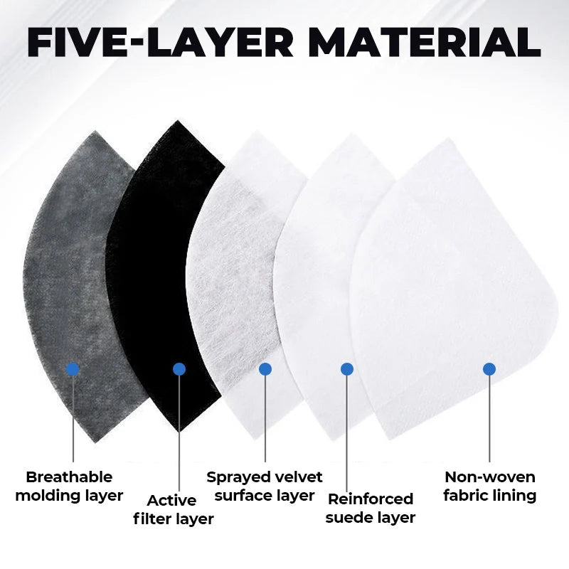 2-in-1 Motorcycle Mask with Anti-UV Glasses