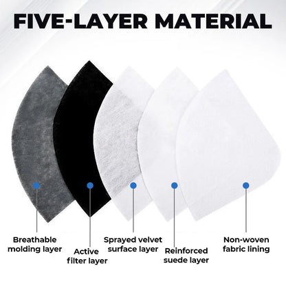 2-in-1 Motorcycle Mask with Anti-UV Glasses