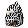 Star & Bone Appliqué Backpack with Multiple Pockets