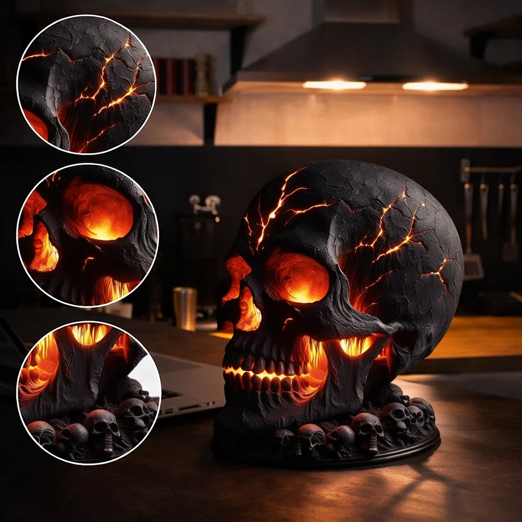 PyroSkull™ — Ignite a Hypnotic Flame Show That Drenches Your Spaces in Magical Power