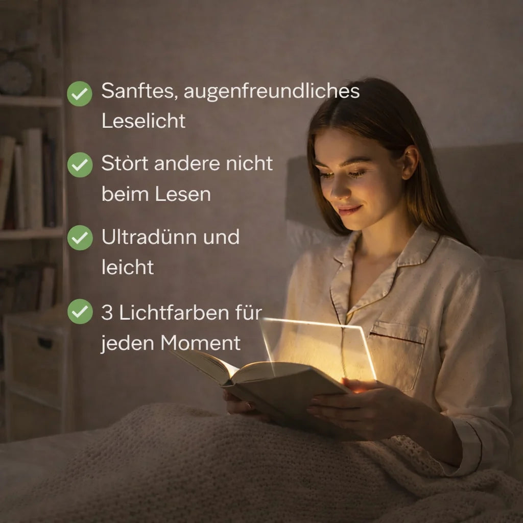 LumaLeaf™ — Relaxed Reading Without Eye Strain, Anywhere and Anytime
