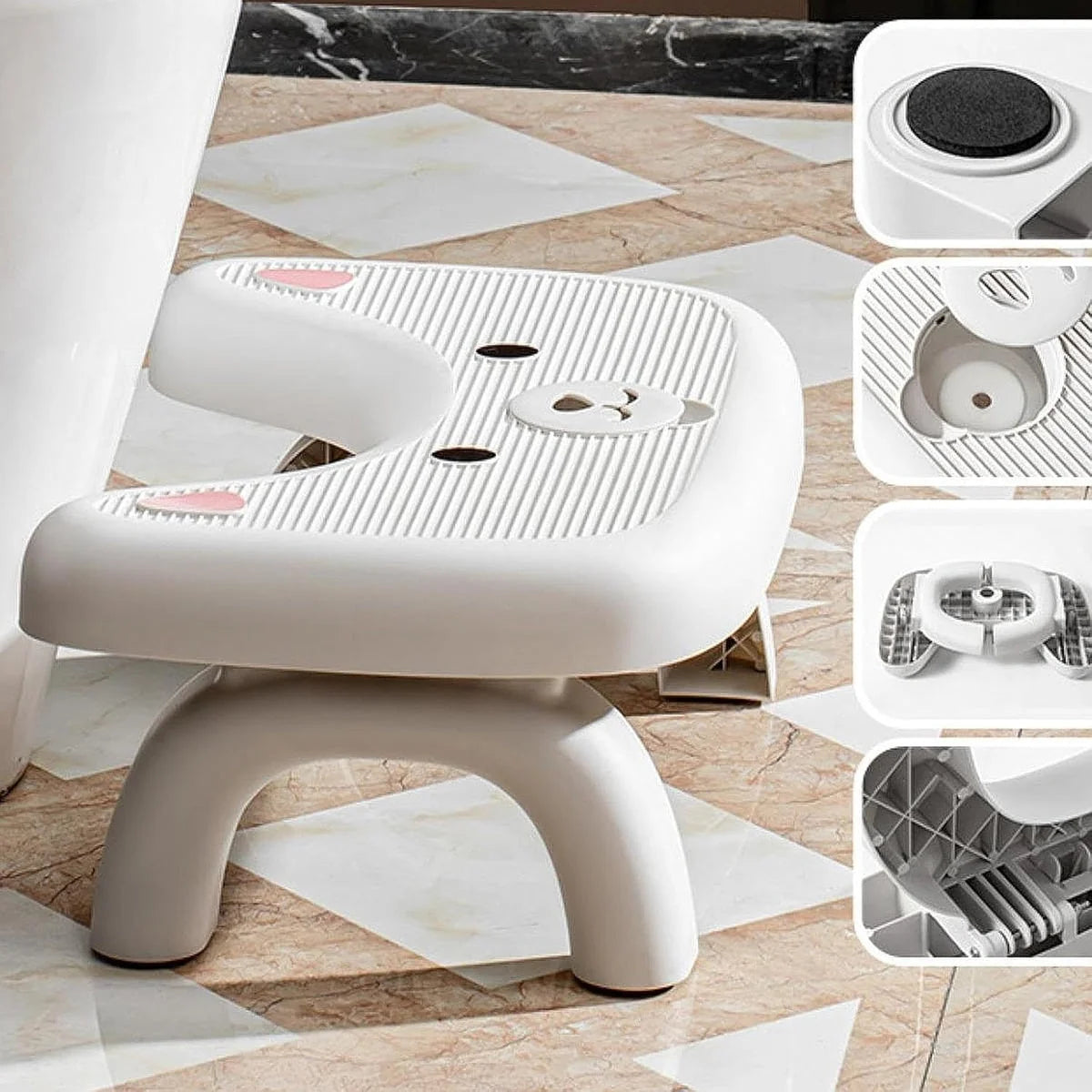 Ergonomic Toilet Footrest ComfortSquat™