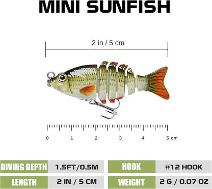 Lifelike Fishing Lures for Freshwater and Saltwater