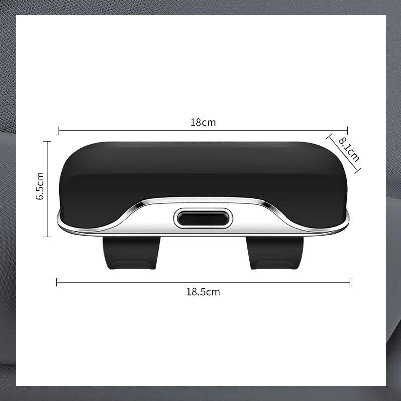 Car Sunglasses Case with Sun Visor Clip