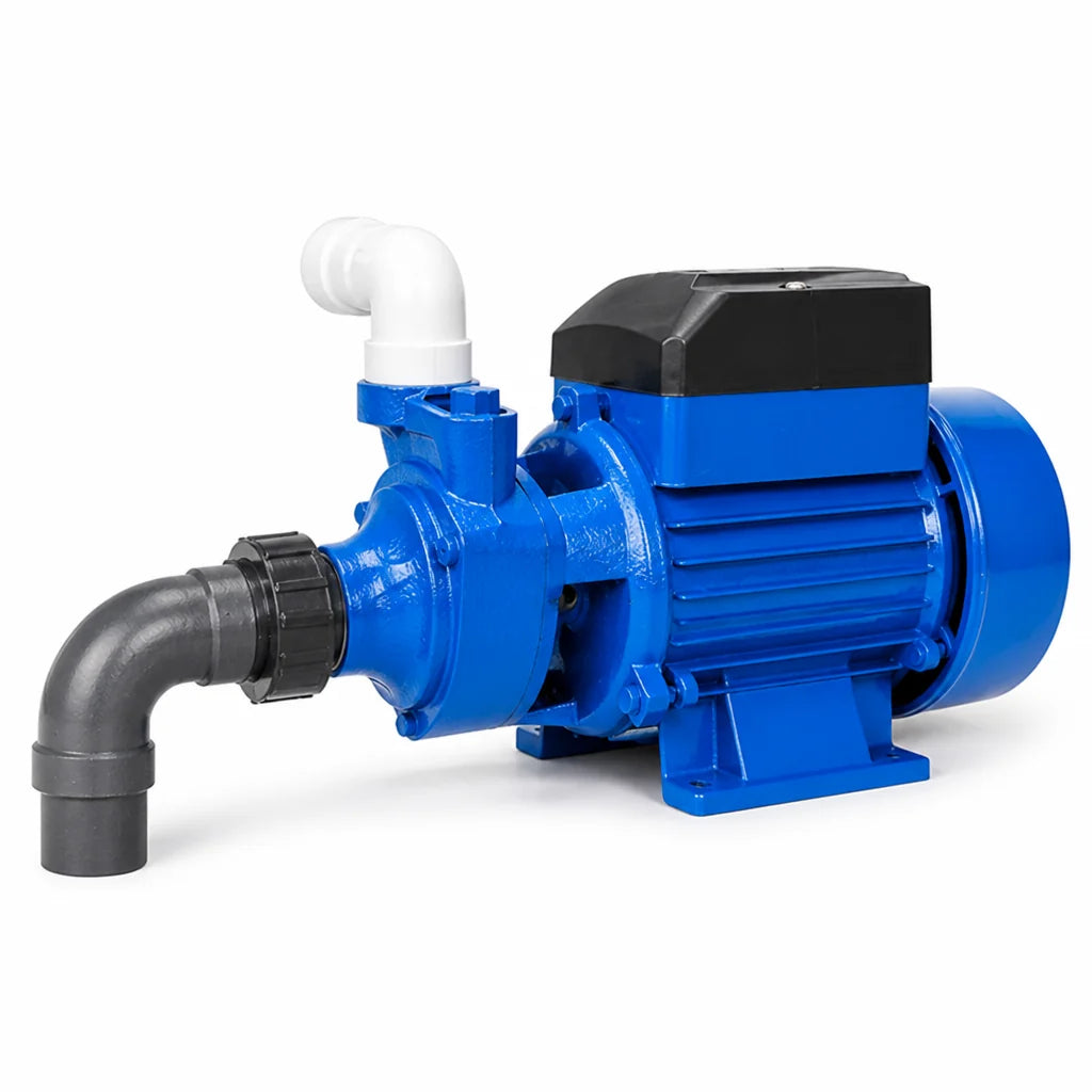 Thermally Protected Self-Priming Water Pump Made of Cast Iron and Aluminum