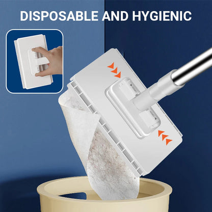 ReachClean Cloth Holder Mop Extendable Hygienic