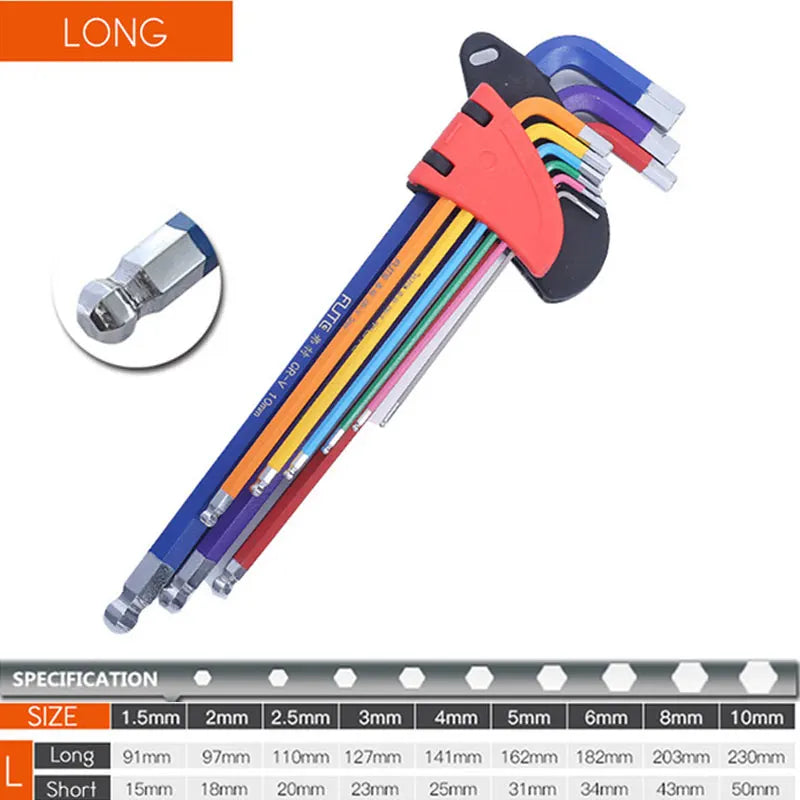 Hex Key Set 9-Piece