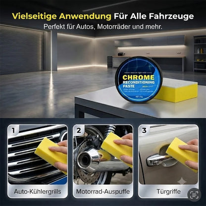 Chrome Repair Paste with Sponge 50g