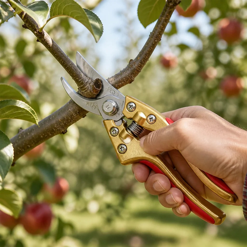 Precision garden shears made of carbon steel (for fruit trees)