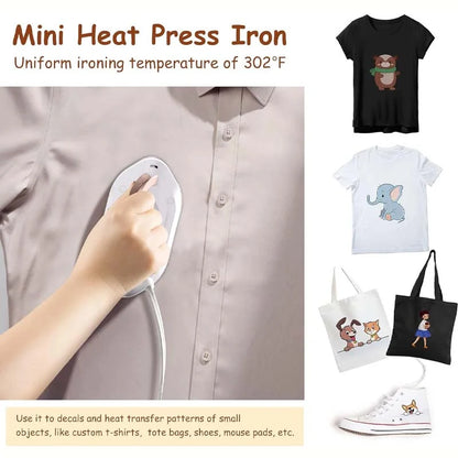Travel Iron for On-the-Go with Ceramic Sole