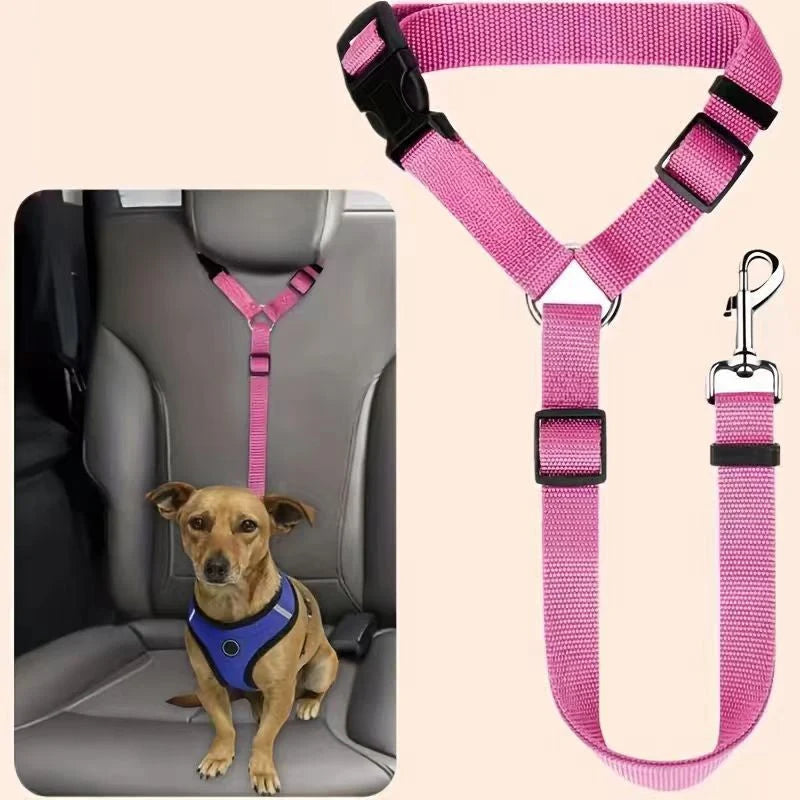 Dog Safety Belt & Leash 2-in-1