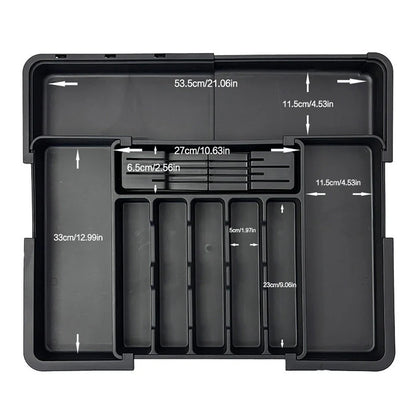 Expandable Drawer Organizer for Cutlery