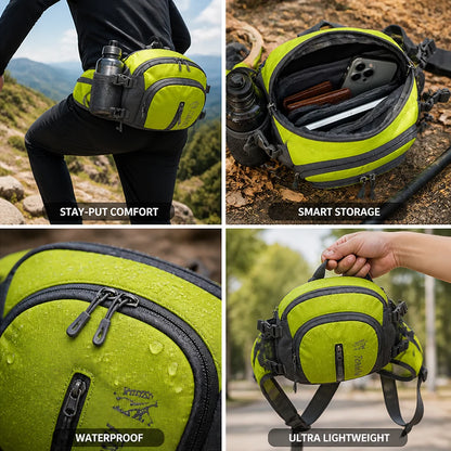 Ultralight Non-Slip Waterproof Hip Bag (Bottle Holder)
