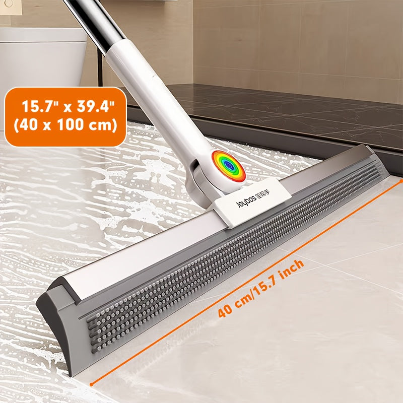 Floor mop with TPE brush strip